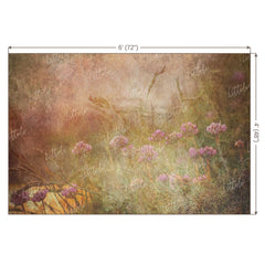 LB0157 Floral and Fine Arts Backdrop