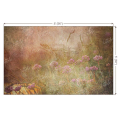LB0157 Floral and Fine Arts Backdrop