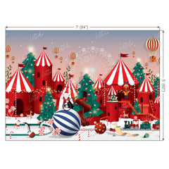 LB0158 Christmas Festivals and Seasons Backdrop