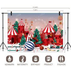 LB0158 Christmas Festivals and Seasons Backdrop