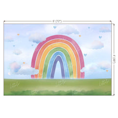 LB0170 Rainbow Theme Backdrop