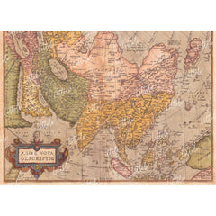LB0181 Historic World Map Theme Backdrop