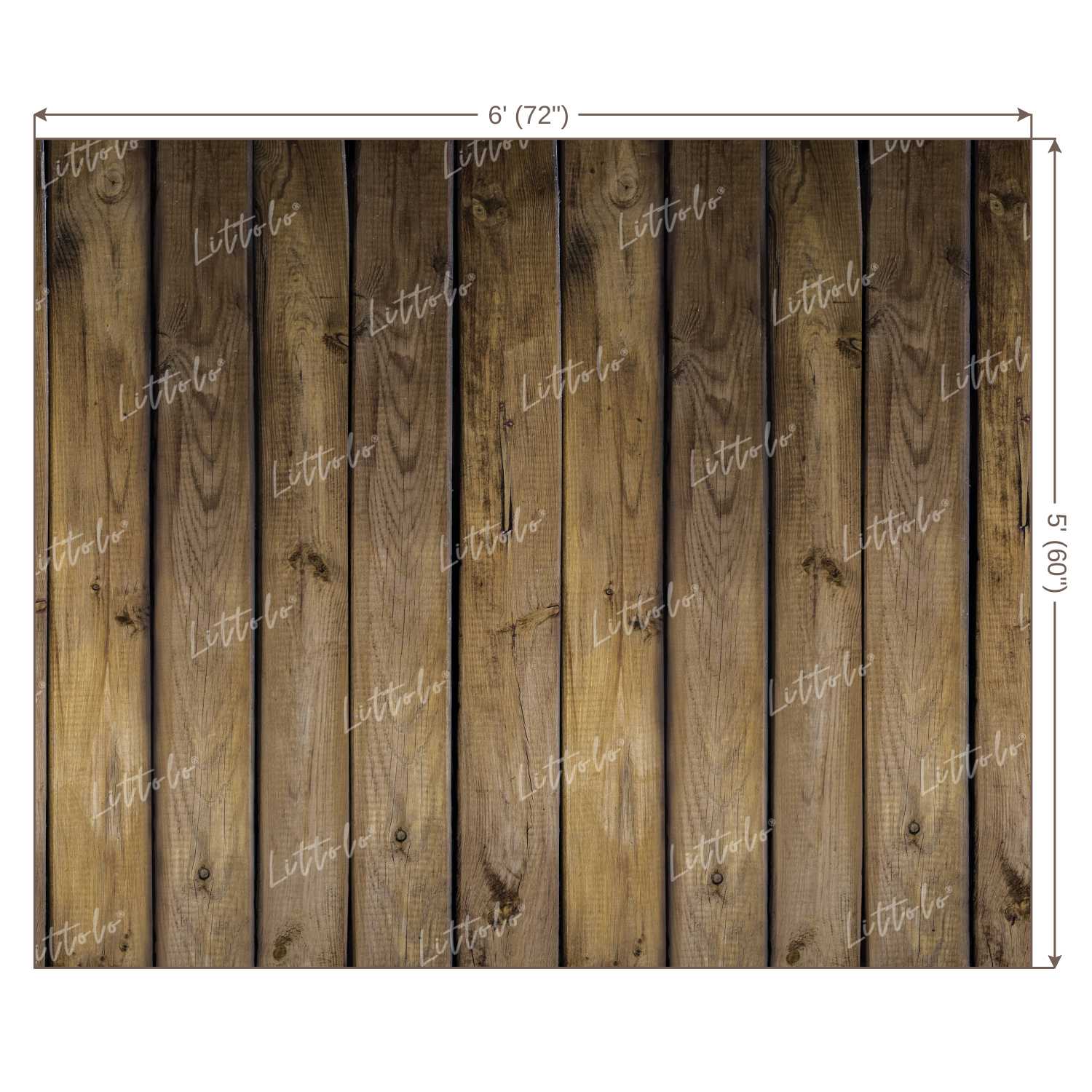 LB0186 Planks Backdrop