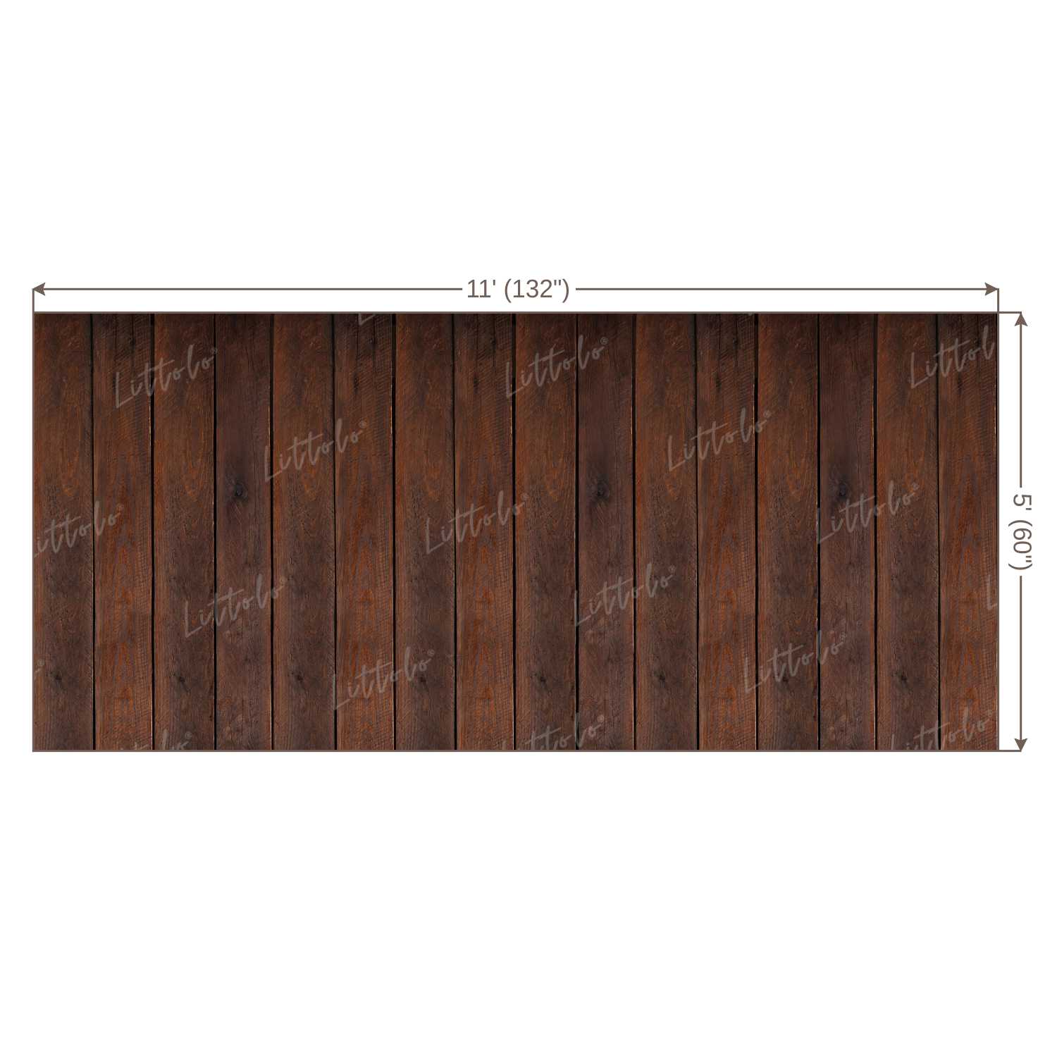LB0187 Planks Backdrop