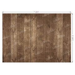 LB0213 Natural Wood Shades Planks Backdrop