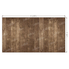 LB0213 Natural Wood Shades Planks Backdrop
