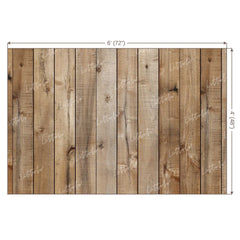 LB0218 Natural Wood Light Shades Planks Backdrop