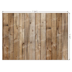 LB0218 Natural Wood Light Shades Planks Backdrop