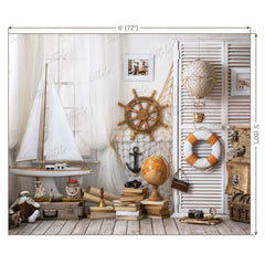 LB0226 Sea Explorer Theme Backdrop
