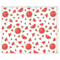 LB0246 Watermelon Fruits Slices Theme Backdrop