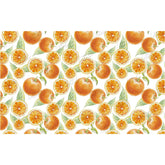 LB0247 Orange Fruits and Slices Theme Backdrop