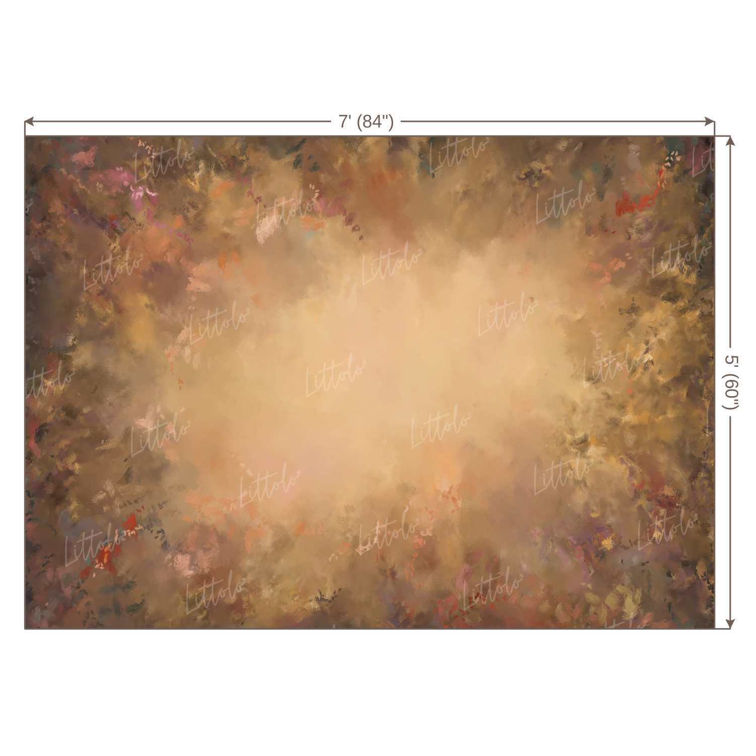 LB0259 Clay Brown Texture Backdrop