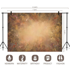 LB0259 Clay Brown Texture Backdrop