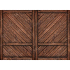 LB0289 Wooden Plank Door Backdrop