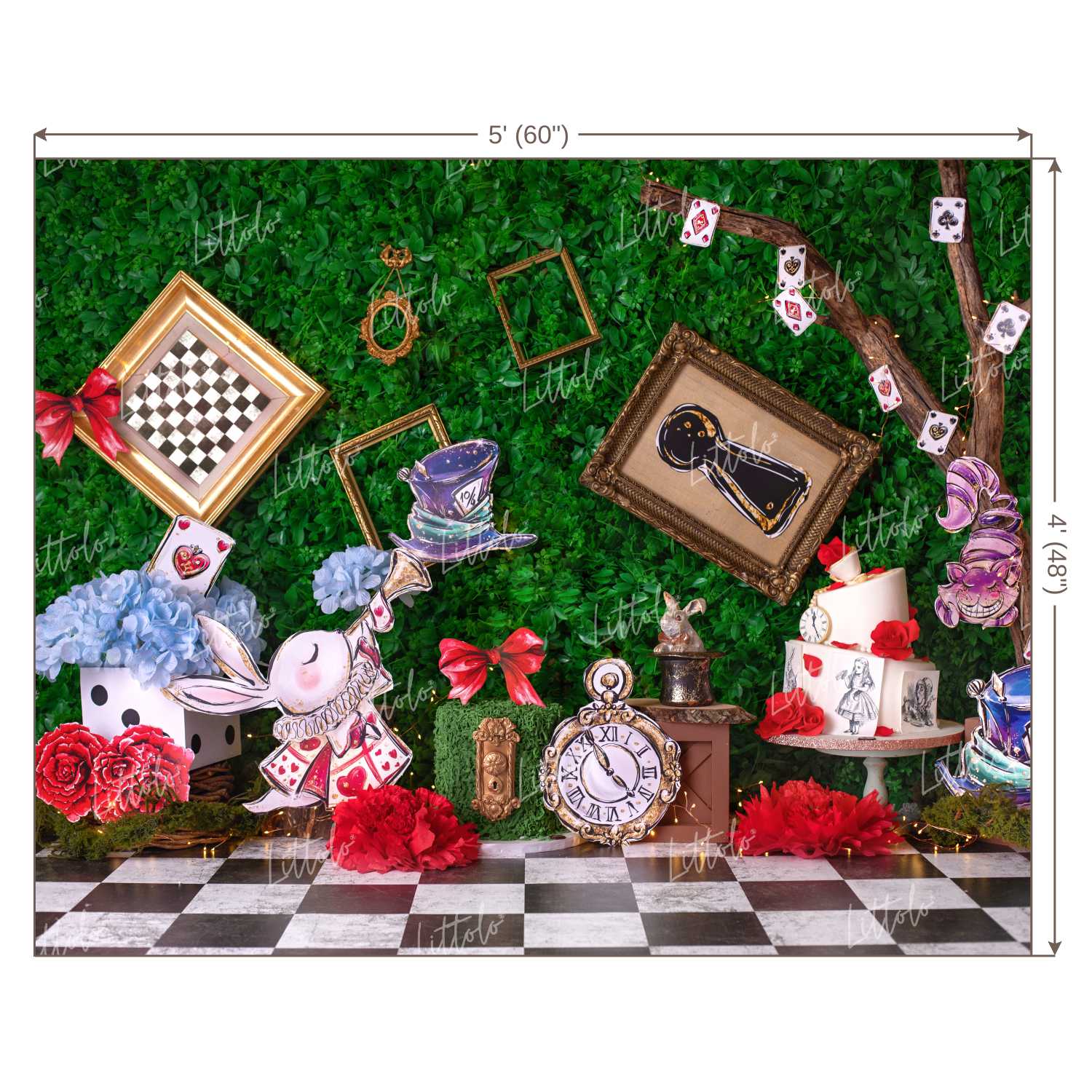LB0294 Magician Theme Backdrop