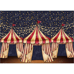 LB0296 Circus Theme Backdrop