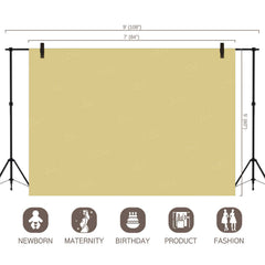 LB0301 Flaxen Solid Cold Backdrop