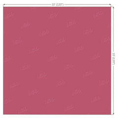 LB0321 Pomegranate Solid Warm Backdrop