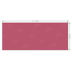 LB0321 Pomegranate Solid Warm Backdrop