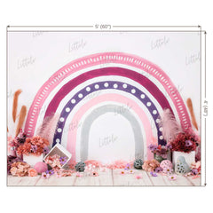 LB0349 Rainbow Theme Backdrop