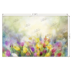LB0370 Unicorn Horse Backdrop