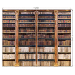 LB0372 Library Backdrop