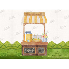 LB0376 Lemonade Store Backdrop