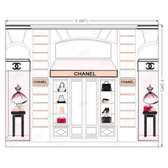 LB0380 Fashion Fiesta Backdrop
