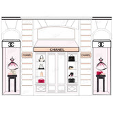 LB0380 Fashion Fiesta Backdrop