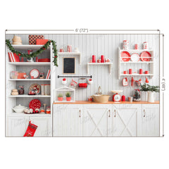 LB0387 Kitchen Theme Backdrop