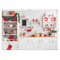 LB0387 Kitchen Theme Backdrop