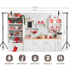 LB0387 Kitchen Theme Backdrop