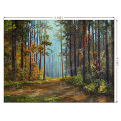 LB0391 Forest Path Theme Backdrop