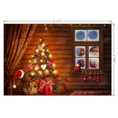 LB0393 Christmas Theme Backdrop
