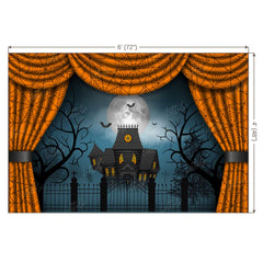 LB0398 Halloween Theme Backdrop