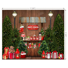 LB0413 Christmas Theme Backdrop