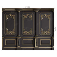 LB0417 Classic Interior Wall Theme Backdrop