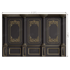 LB0417 Classic Interior Wall Theme Backdrop