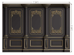 LB0417 Classic Interior Wall Theme Backdrop