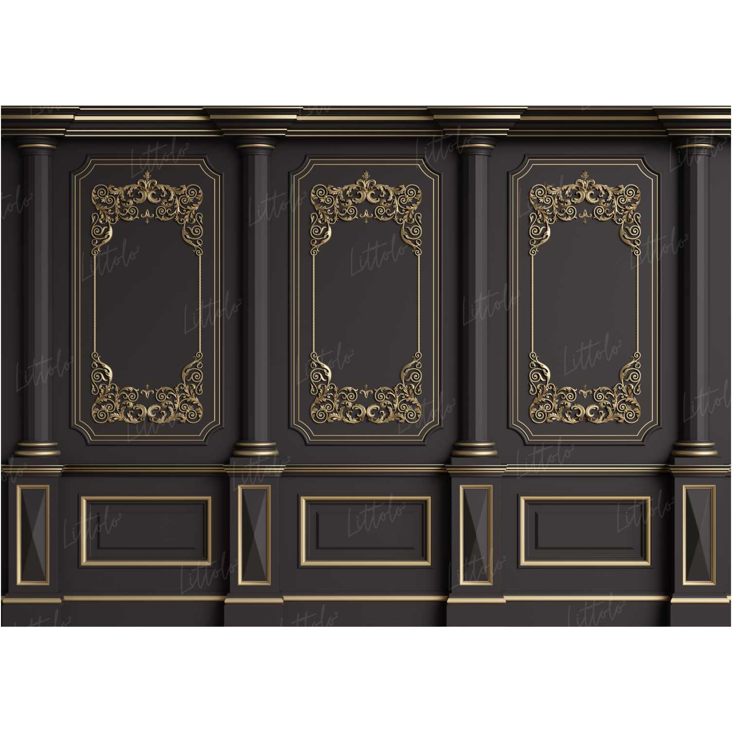 LB0417 Classic Interior Wall Theme Backdrop
