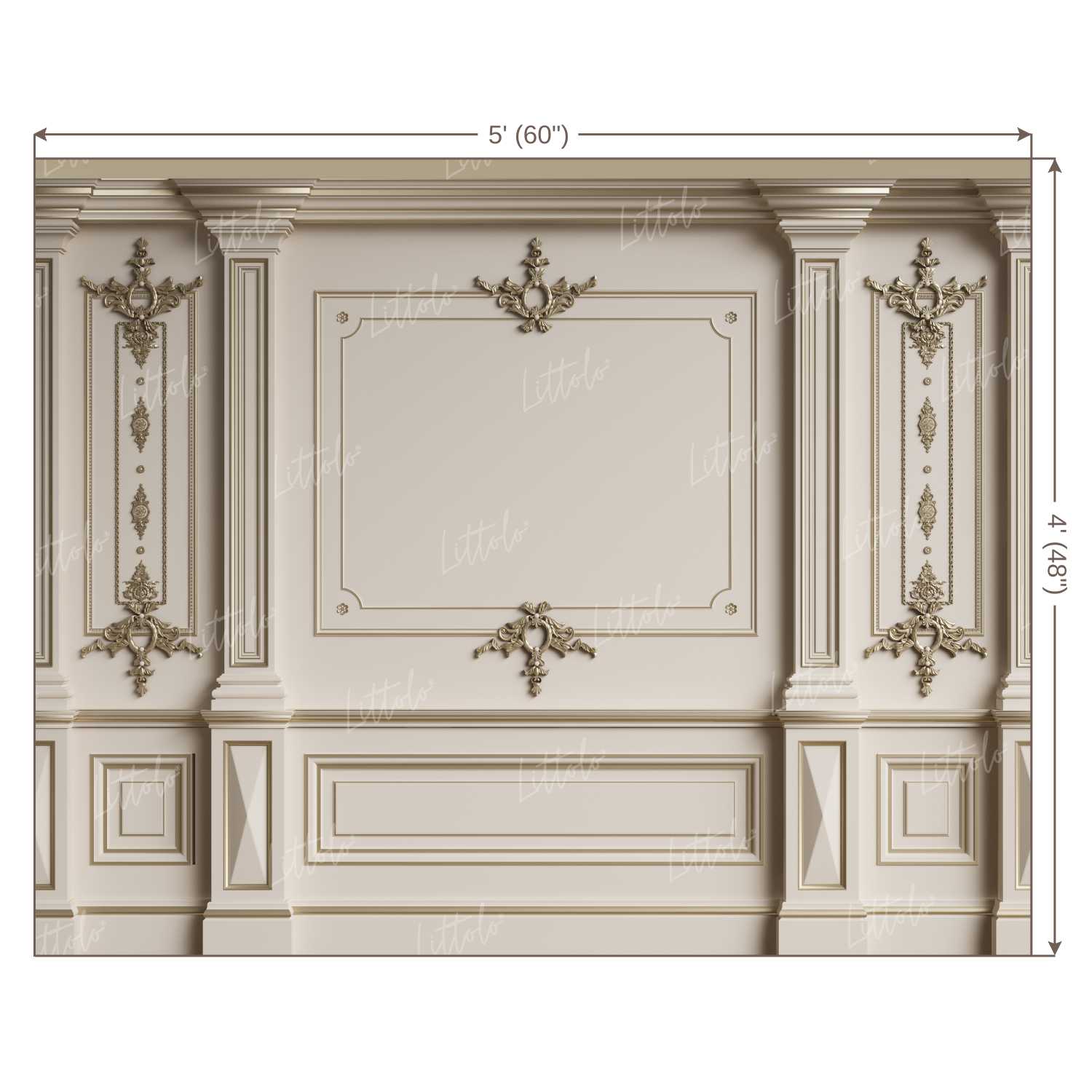 LB0418 Classic Interior Wall Theme Backdrop