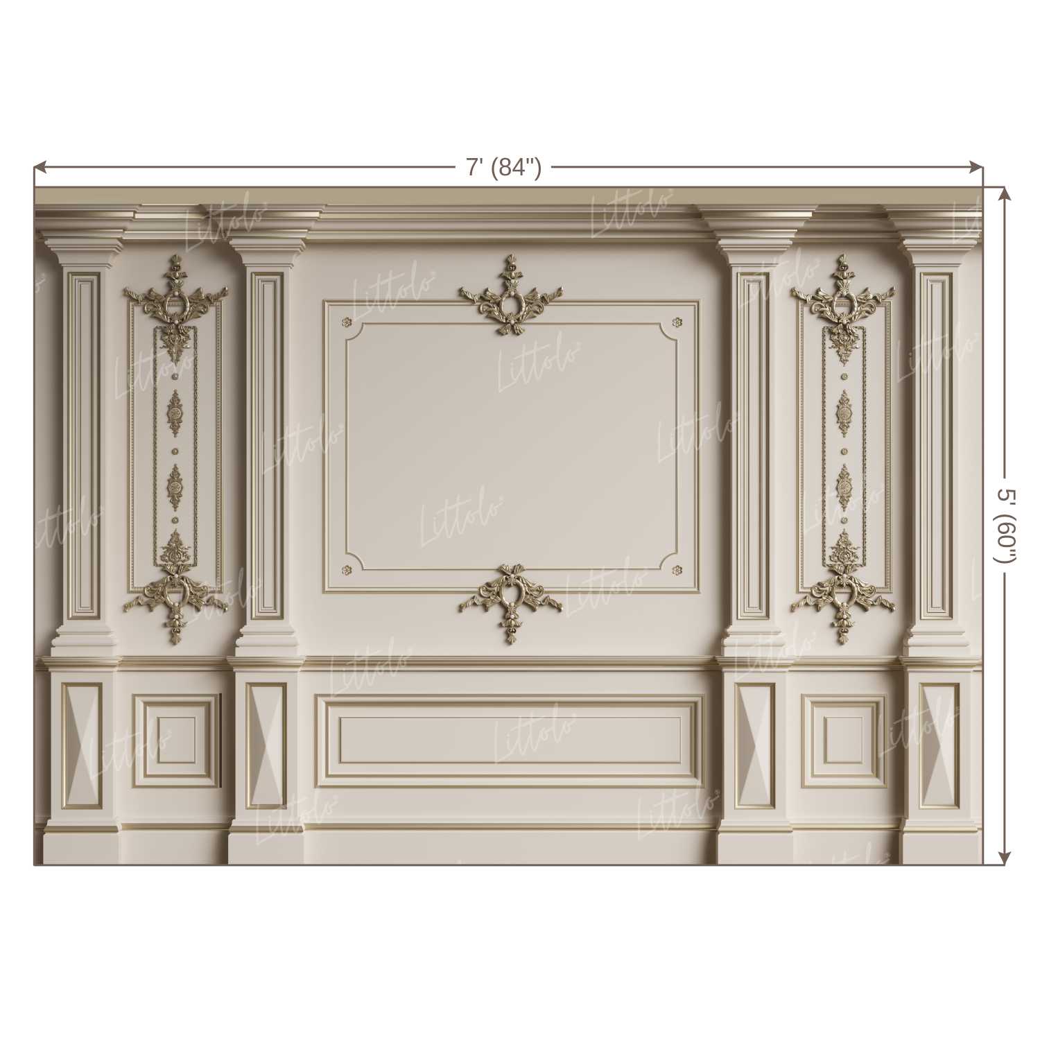 LB0418 Classic Interior Wall Theme Backdrop