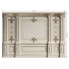 LB0418 Classic Interior Wall Theme Backdrop