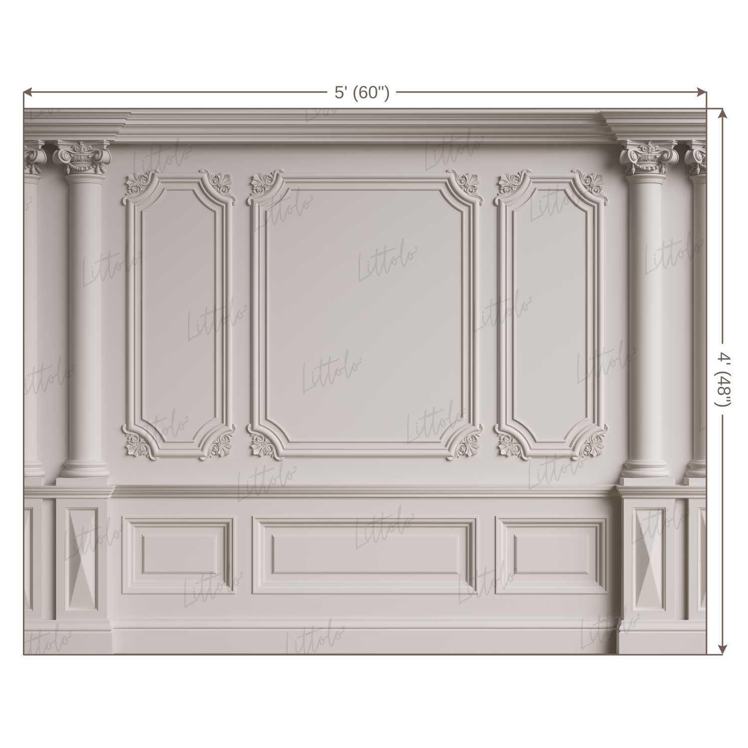 LB0420 Classic Interior Wall Theme Backdrop