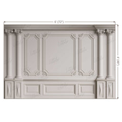 LB0420 Classic Interior Wall Theme Backdrop
