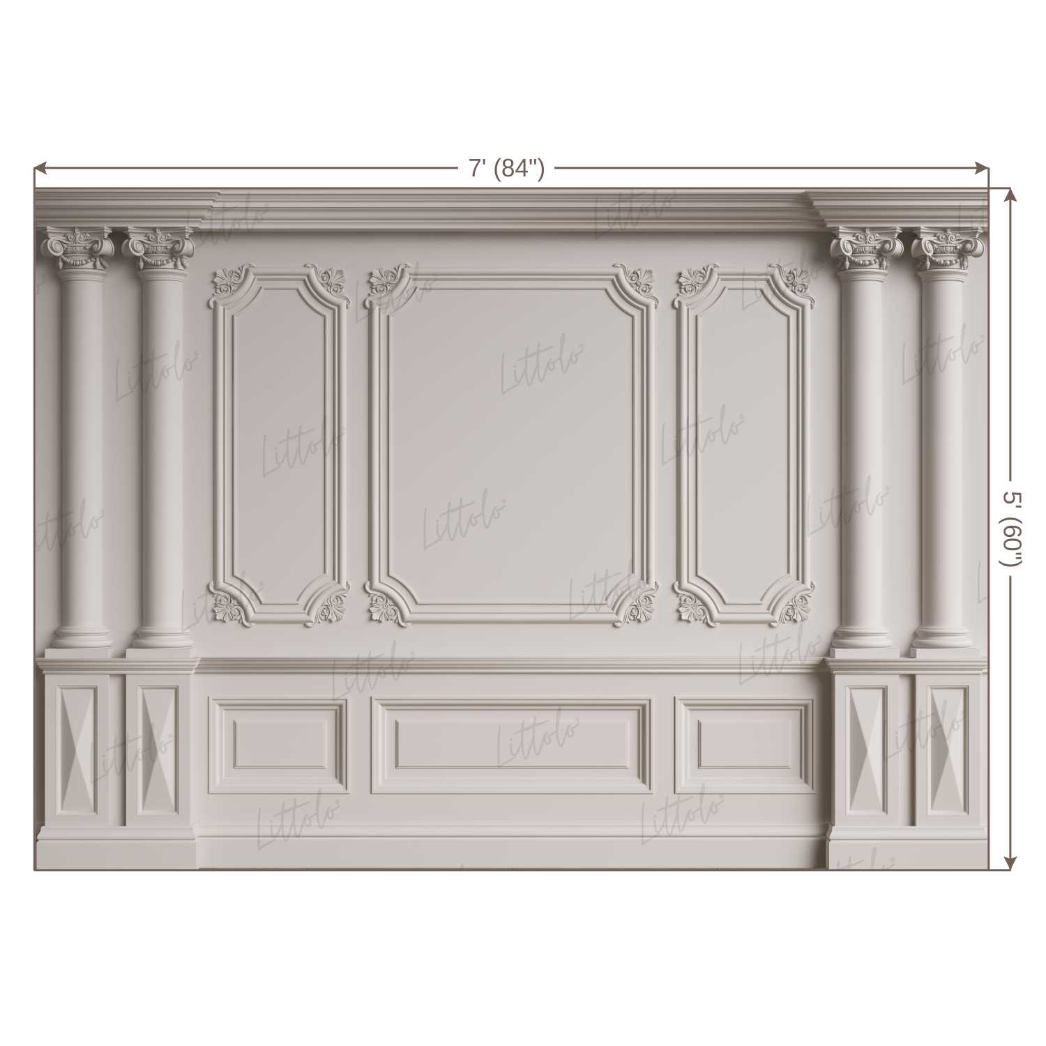 LB0420 Classic Interior Wall Theme Backdrop
