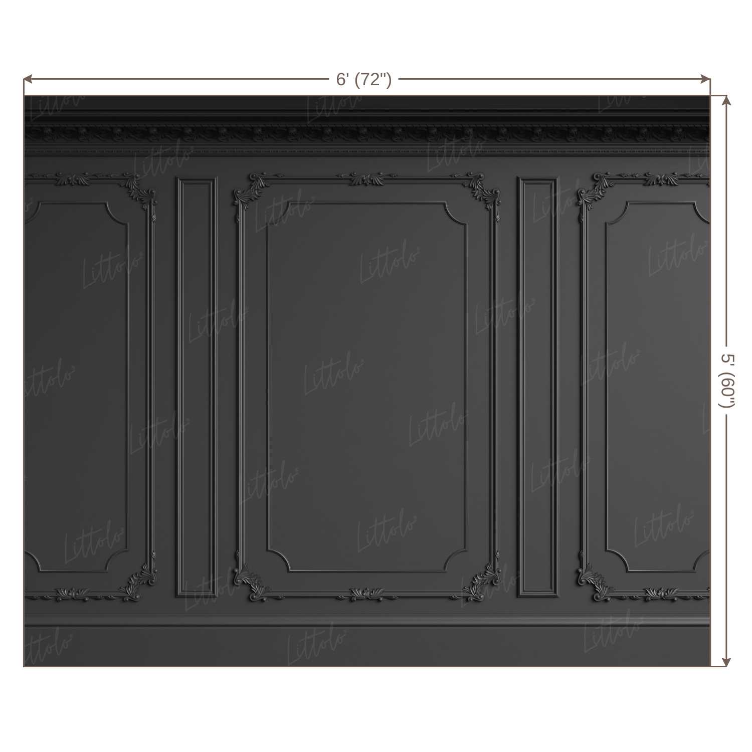 LB0421 Classic Interior Wall Theme Backdrop