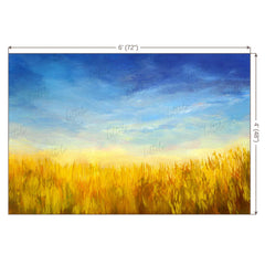LB0423 Summer Field Theme Backdrop