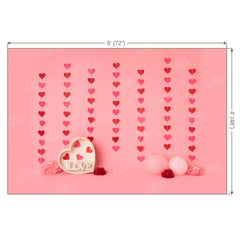 LB0428 Valentine Theme Backdrop