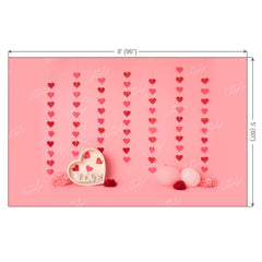 LB0428 Valentine Theme Backdrop